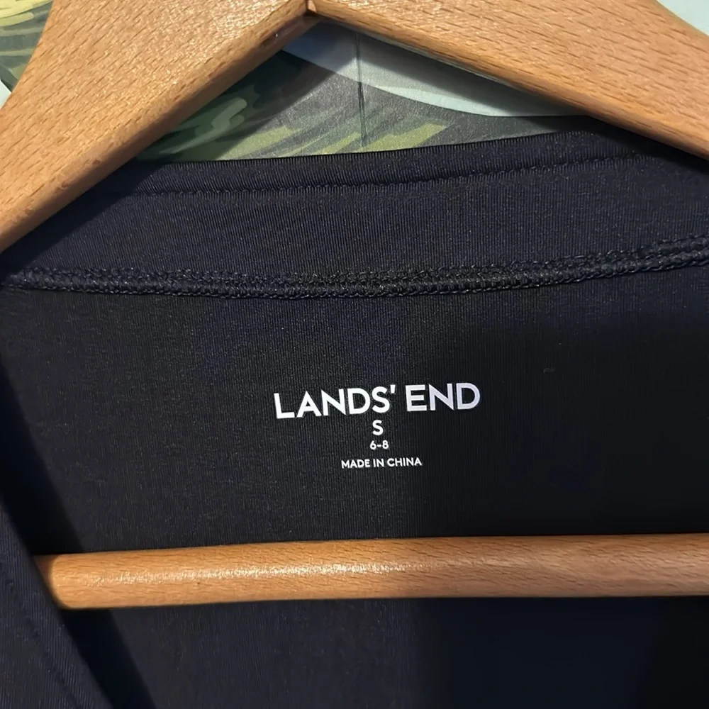 F6- black dress lands end small sm s - Picture 3 of 4